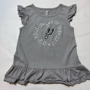 NBA  San Antonio Spurs  6X Gray  T-Shirt Dress